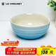 酷彩（Le Creuset）法國炻瓷創(chuàng  )意米飯湯面碗炻瓷沙拉水果家用14cm湯碗水漾藍
