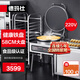 德瑪仕（DEMASHI）商用電餅鐺 大型雙面加熱 全自動(dòng)電熱大號電餅爐烤餅爐 烙餅機千層餅醬香餅機器 高端鐵盤(pán)58CM丨EJB45L-2T丨220V