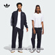 adidas情侶款簡(jiǎn)約舒適三條紋運動(dòng)褲男女秋季阿迪達斯三葉草IY1629   傳奇墨水藍   XL