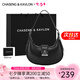 CHASENG&KAVLON七夕情人節(jié)禮物女包送女友2025新款小ck女包腋下包單肩包斜挎包 黑色-0838 CK月牙包