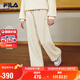 FILA【抗菌功能】斐樂兒童童裝2025年冬季女童中大童加絨長褲