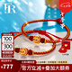 FR999足金手鏈女轉(zhuǎn)運珠兔年本命年手繩串珠紅繩生肖兔送女友禮物 賺賺兔手鏈 現(xiàn)貨閃發(fā)