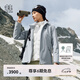 KOLON SPORT/可隆羽絨三合一夾克 女子防水防風(fēng)透濕戶(hù)外沖鋒衣 LKJK5WNT12-LB 淺藍(lán)色 M 165/88A