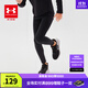 安德瑪（Under Armour）童裝大童緊身褲活動(dòng)訓練褲男童透氣高彈力兒童運動(dòng)褲243111160 黑色 170