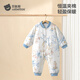 貝肽斯嬰兒衣服秋冬季長(cháng)袖連體衣純棉新生兒哈衣男女寶寶初春裝睡衣