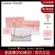CALWAN KEODH包包女包新款2025單肩小方包斜挎輕奢ck風小眾生日禮物送女友老婆 白色【奧斯汀粉禮盒+花束+賀卡】實用走心女生閨蜜