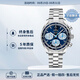 歐米茄（OMEGA）超霸系列機(jī)械日歷三眼計(jì)時(shí)天文認(rèn)證38mm腕表【七夕禮物】 鋼帶藍(lán)盤324.30.38.50.03.002