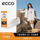 愛步（ECCO）休閑女鞋 舒適系帶休閑板鞋 柔酷零點女鞋系列220263 白色 35 