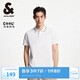 杰克·瓊斯（JACK&JONES） 夏季百搭直筒三粒扣翻領(lǐng)條紋織花裝飾短袖T恤上衣男裝225206009