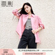 香影芭比粉襯衫女長袖2025秋裝新款翻領(lǐng)休閑襯衣顯瘦寬松外搭上衣 芭比粉 M