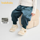 巴拉巴拉寶寶長(cháng)褲加絨保暖束腳褲子寬松冬裝2025【商場(chǎng)同款】201425108203
