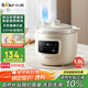 小熊（Bear）電燉鍋 電燉盅 煲湯鍋燉湯鍋 嬰兒輔食鍋煮粥鍋熬粥寶寶燉盅養生1-3人煮粥神器DDG-H15Z6 1.5L