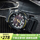 卡西歐（CASIO）手表男 多功能運(yùn)動(dòng)防水電子表 潮流學(xué)生男表初高中生手表  AQ-S810W-1B 太陽能