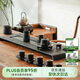 萬(wàn)仟堂（Edenus）陶瓷功夫茶具高檔禮盒套裝 漢風(fēng)相 整套茶壺茶海茶杯 黑鐵釉