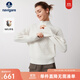 Navigare意大利小帆船半高領(lǐng)毛衣女士春秋季純羊毛針織衫時(shí)尚休閑打底衫女 科技白 M