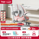 愛(ài)果樂(lè)（IGROW）兒童學(xué)習(xí)椅寫(xiě)字椅小學(xué)生家用可升降調(diào)節(jié)靠背座椅升降椅電腦椅腳踏 童星椅8pro【3擋腳踏】粉