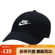 耐克NIKE運(yùn)動配飾男女太陽帽棒球帽CLUB CAP帽子FB5368-011黑M/L