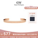 丹尼爾惠靈頓（DanielWellington）dw手鐲時尚首飾開口手環(huán)情侶對鐲七夕情人節(jié)禮物玫瑰金DW00400140
