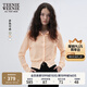 Teenie Weenie【含亞麻】小熊女裝毛針織衫2025秋季薄款空調(diào)衫開衫 淺粉色 L