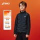 亞瑟士（asics）ASICS/亞瑟士童裝25年冬季新款男女童運動(dòng)彈力羽絨服夾克輕薄保暖