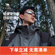 駱駝山海夾克男女潮流戶(hù)外防風(fēng)登山服情侶外套秋冬季城市輕戶(hù)外 頁(yè)巖灰/幻影黑 男款 L