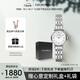安普里奧·阿瑪尼（Emporio Armani）手表女士白月光系列貝母表盤簡約石英腕表生日禮物AR1763