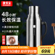 GIANXI 保溫壺不銹鋼熱水瓶大容量玻璃內(nèi)膽水瓶精鋼保溫瓶 2.0L老師禮物