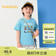 巴拉巴拉童裝兒童t恤短袖上衣男童2025夏裝吸濕速干卡通208225117110