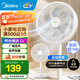 美的（Midea）電風(fēng)扇家用7葉落地扇搖頭電風(fēng)扇循臥室宿舍輕音風(fēng)扇臺式桌面小型風(fēng)扇臺地兩用升級款 白色丨7葉臺地兩用