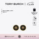 Tory Burch 湯麗柏琦【禮物】 KIRA雙T LOGO圓形耳釘TB 90547 Tory 金/黑色 720