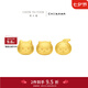 周大福chiikawa聯(lián)名吉伊卡哇哈奇喵烏薩奇足金轉(zhuǎn)運(yùn)珠吊墜配繩【可選】 R37553 烏薩奇