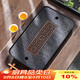 尚言坊天然烏金石茶盤帶排水儲(chǔ)水式小型家用功夫茶具簡(jiǎn)易茶托盤干泡茶臺(tái)