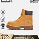 添柏嵐（Timberland）女靴休閑鞋春夏戶(hù)外徒步防潑水踢不爛大黃靴耐磨厚底高幫馬丁靴 A5RJD231/小麥色/建議拍小一碼 36