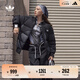 adidas輕薄寬松鴨絨運動(dòng)羽絨服男女秋冬阿迪達斯官方三葉草 黑色(推薦男生選大一碼)   XL