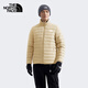 The North Face北面羽絨服男立領(lǐng)戶(hù)外保暖高蓬鵝絨防潑8GKP 卡其色/3X4 XL