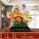 家和萬(wàn)事如意擺件客廳酒柜家居裝飾品玄關(guān)開(kāi)業(yè)喬遷招財新居工藝品 2025款【財神到】平安如意大號