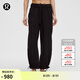 lululemon丨WovenAir 女士可調(diào)節(jié)褲腳高腰衛(wèi)褲 速干芯吸 LW5HTQA 黑色 M