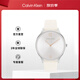 凱文克萊（Calvin Klein）CK手表永恒款皮帶時(shí)尚石英女表女神節(jié)禮物25200010