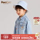 PawinPaw卡通小熊童裝春夏男寶寶休閑風(fēng)純棉時(shí)尚牛仔外套 牛仔藍色/55 90 cm