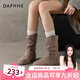 達(dá)芙妮西部牛仔靴子女2025新款秋季廢土風(fēng)堆堆短靴新疆草原旅行馬丁靴 杏色【廢土風(fēng)堆堆設(shè)計(jì)】 37