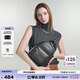 暇步士（Hush Puppies）女士背包雙肩包新款時(shí)尚百搭包輕奢品牌真皮通勤旅行包七夕禮物 黑色HA-131234475 210*115*255
