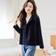 奢汐（Srcr）含羊毛優(yōu)雅西裝外套女西服外搭秋冬短款通勤職業(yè)針織毛衣開(kāi)衫