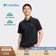 Columbia哥倫比亞戶(hù)外春夏男子穿行系列吸濕短袖POLO衫AE3027 010石墨黑 L (180/100A)