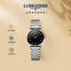 浪琴（LONGINES）瑞士手表 嘉嵐系列 石英鋼帶女表 L42094586
