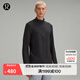 lululemon丨Surge Warm 男士半拉鏈運動(dòng)衫 LM3DMHS 黑色 L