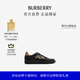博柏利（BURBERRY）【明星同款】男鞋 皮革拼格紋 Terrace 運動鞋