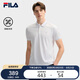FILA 斐樂(lè)官方領(lǐng)航POLO短袖t恤2025年夏季時(shí)尚休閑涼感上衣男子針織衫