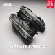 HOKA【汪順同款】男女同款秋季馬法特2休閑鞋MAFATE SPEED 2 黑色/城堡灰(建議拍大半碼） 43