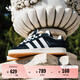 adidas「面包鞋」CAMPUS 00s經(jīng)典運(yùn)動(dòng)滑板鞋男女阿迪達(dá)斯三葉草   黑/白(推薦女生選小半碼)   42.5