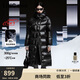 金羽杰明星同款冬季加厚保暖黑金羽絨服女長(cháng)款新潮輕暖面包服Y23806208Y